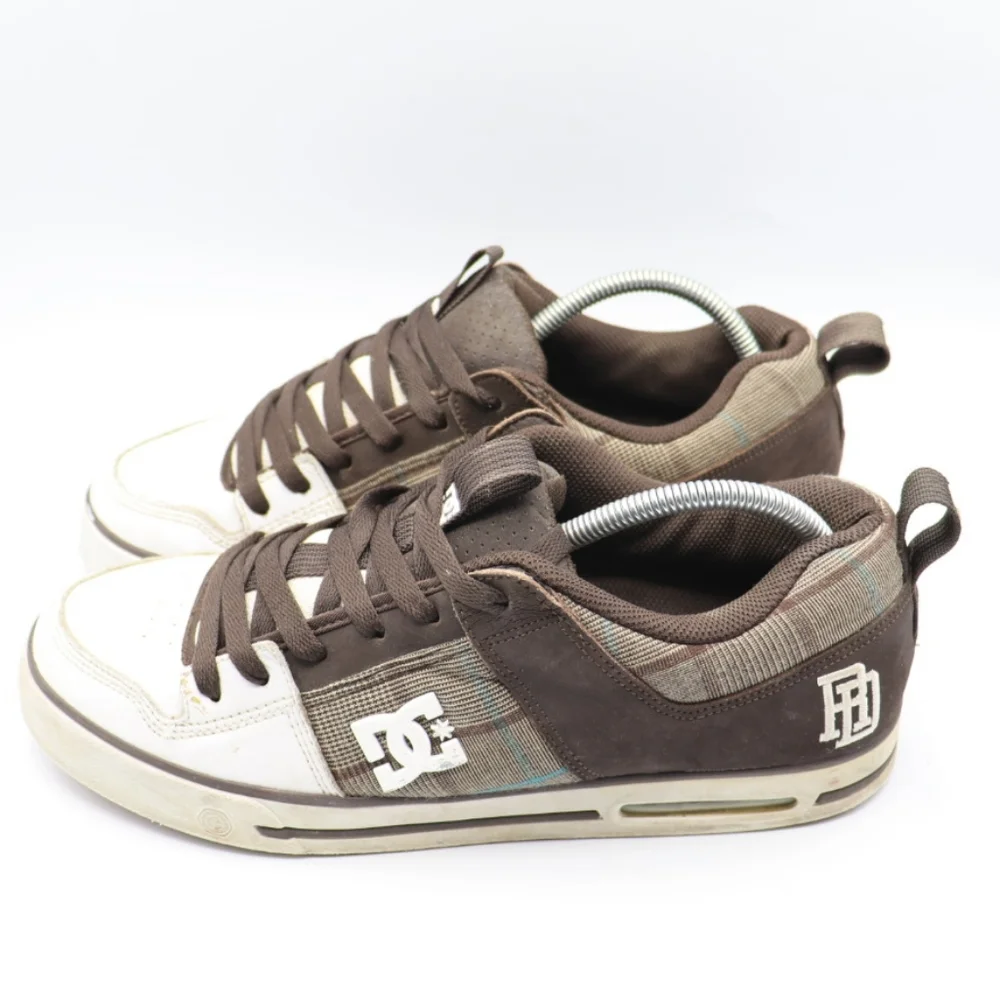 DC Brown and White Shoes Size 11
